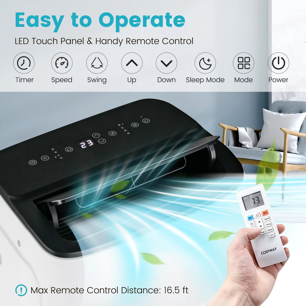 13000 BTU Smart Portable Air Conditioner & Heater V561061