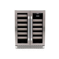 40 Bottle Dual Zone Built-In Wine Refrigerator F2443
