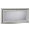 31.75 in. x 15.75 in. Hopper Vinyl Window with Screen L249