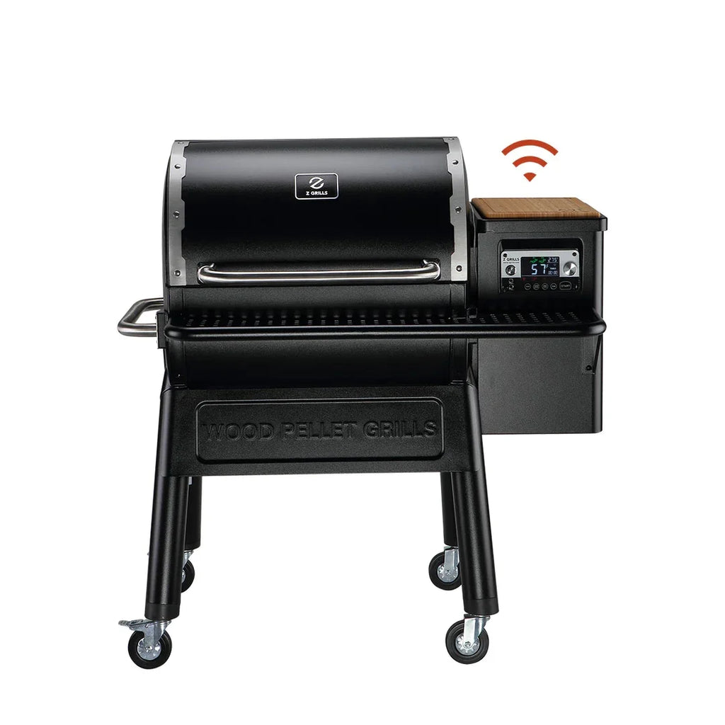 Wood Pellet Grill & Smoker with WIFI, PID Controller, 709 sq. in, Black R6998