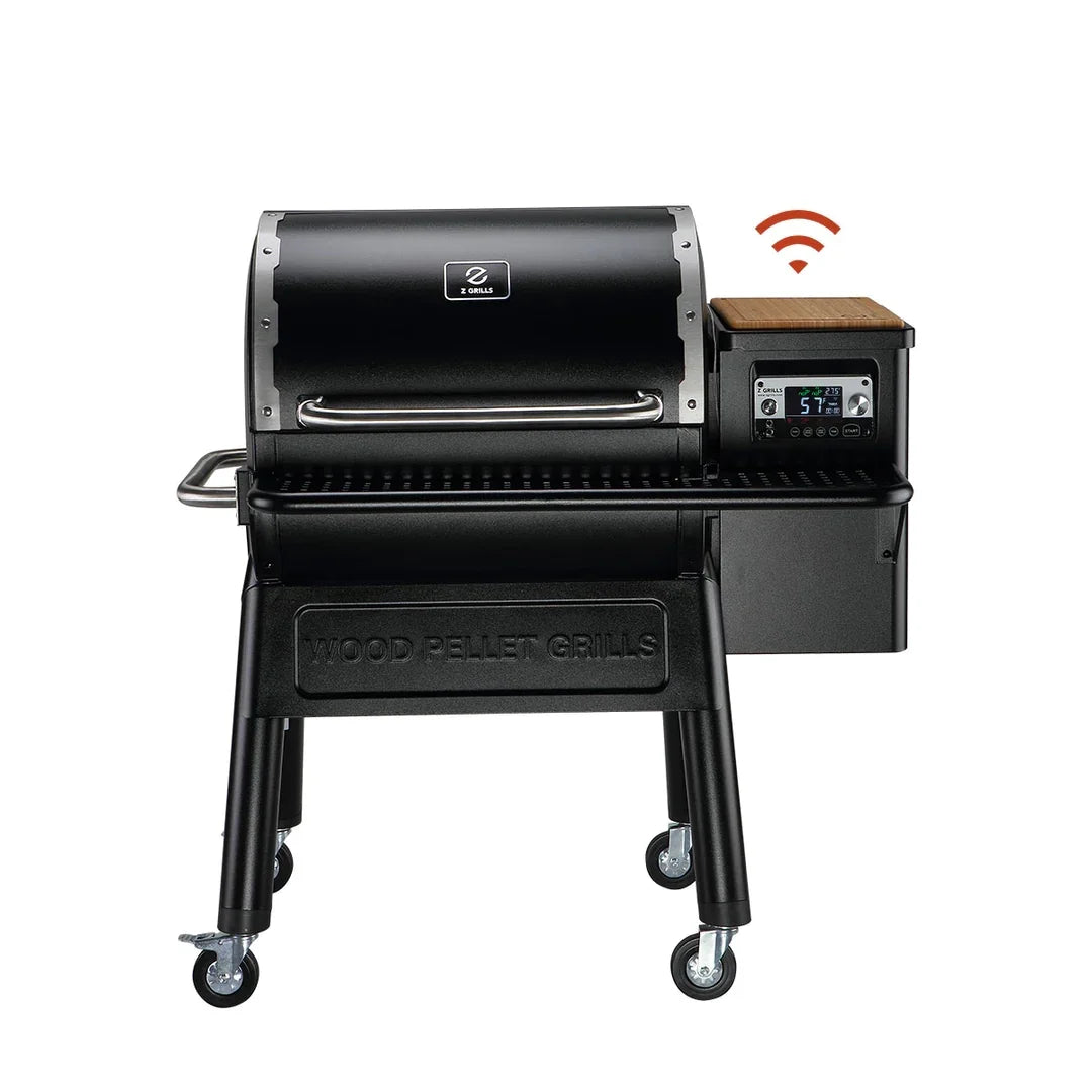 Wood Pellet Grill & Smoker with WIFI, PID Controller, 709 sq. in, Black R6998