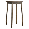 Wood Round Bar/Pub Table in Walnut Brown N9843