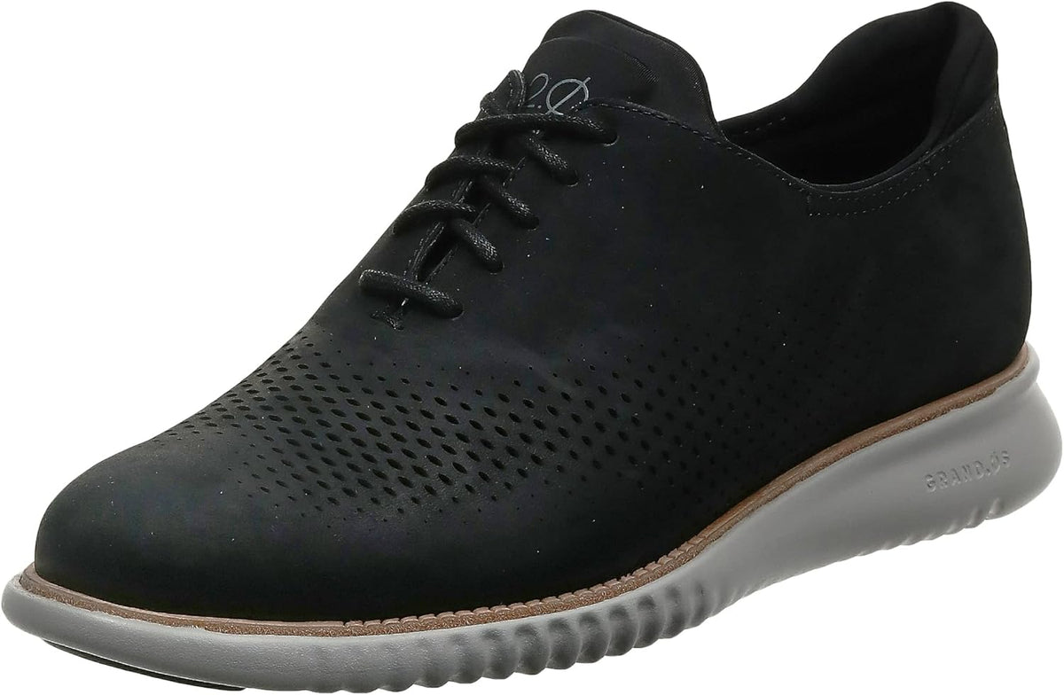 Black Nubuck Grey Oxford R113954