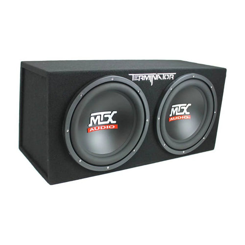 12" 1200W Dual Loaded Subwoofer Box + 1500W Amplifier + Capacitor P22507