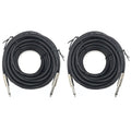2 Pack 50ft 1/4 Inch to 1/4 Inch Male Speaker Cable R3554