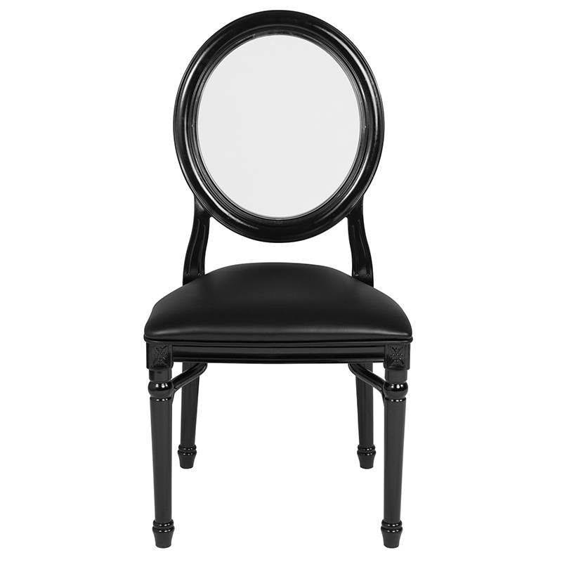 King Louis Dining Side Chair Black M612308