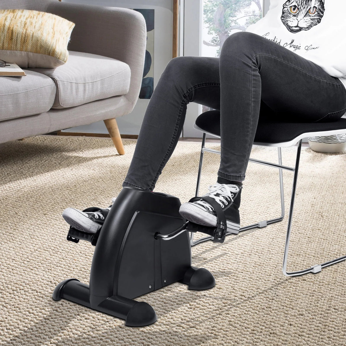 Mini Exercise Bike with LCD Screen N220371
