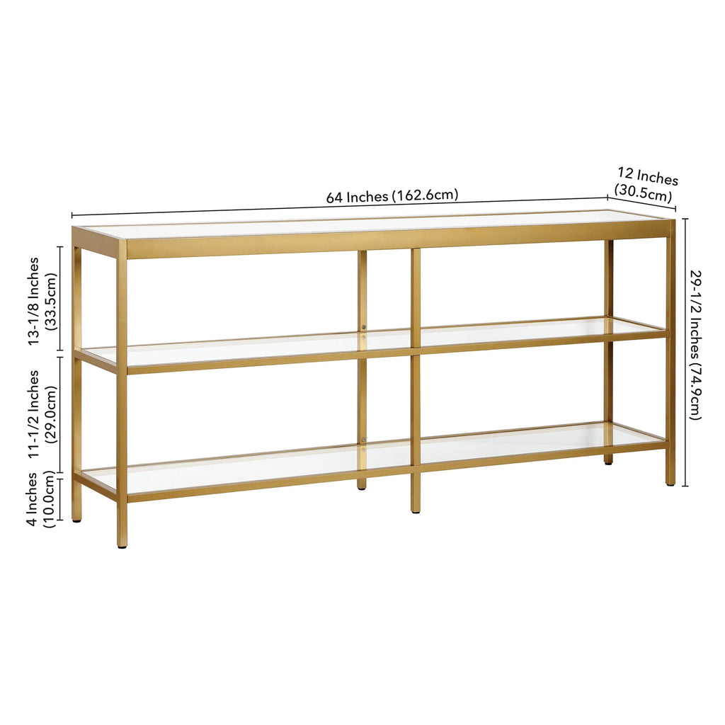 64" Wide Rectangular Console Table S78683