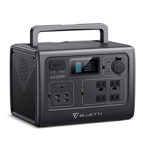 537Wh LiFePO4 Portable Power Station with 4 700W AC Outlets I100833