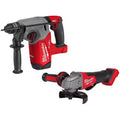 18V Brushless Cordless SDS-Plus Rotary Hammer with Grinder 2-Tool P410
