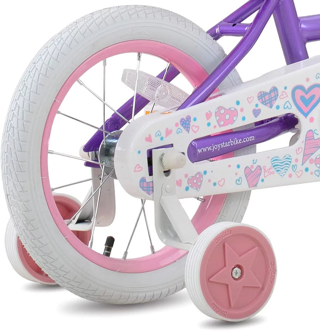 12 14 16 18 Inch Kids Bike with Training Wheels & Basket R826
