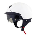 White Solid Helmet Q7216