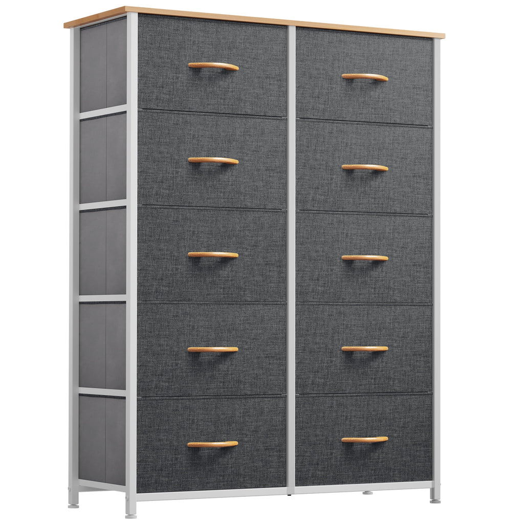 10 Drawer Fabric Storage Dresser T132016