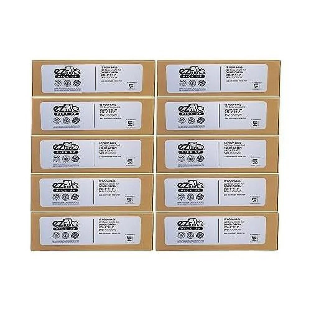 Dog Waste Bags 10 Rolls 2000 Bags G87221