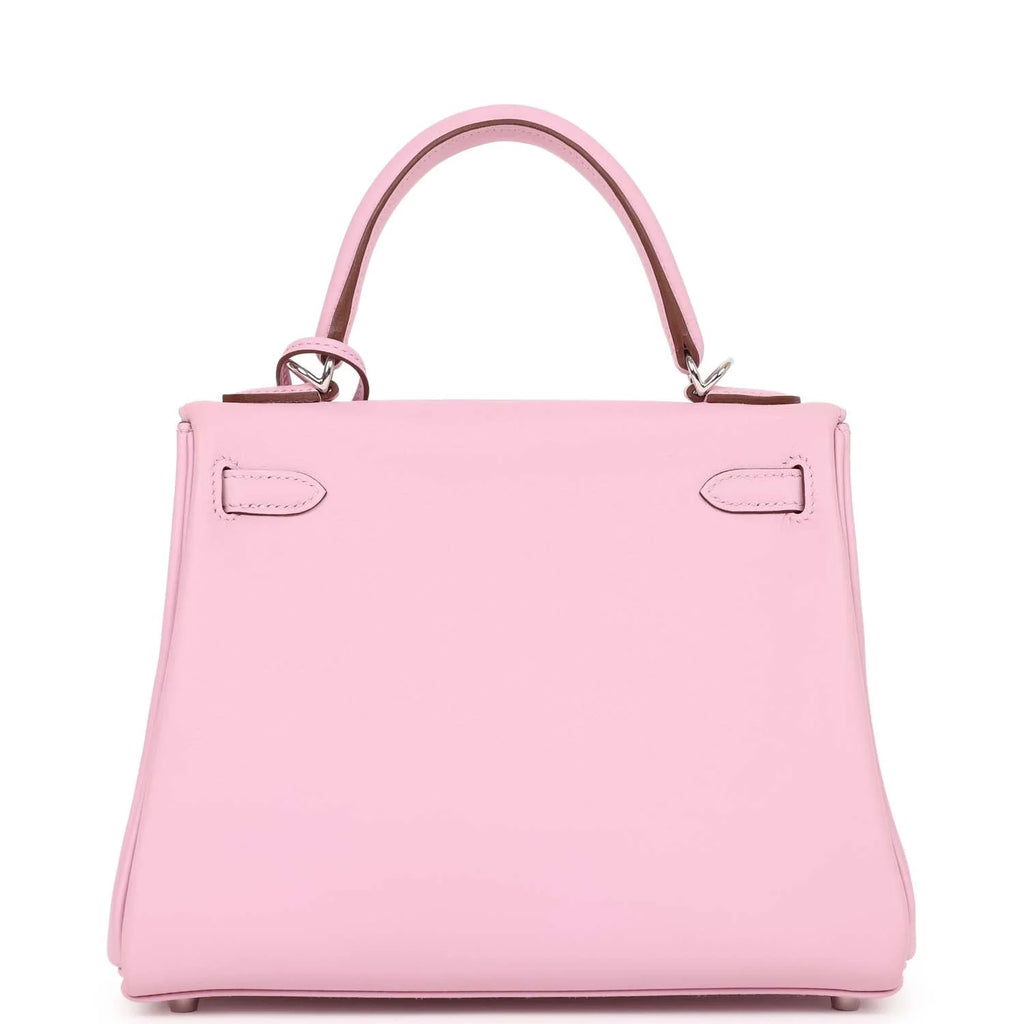 Mauve Sylvestre Swift Palladium Hardware Handbag V65314
