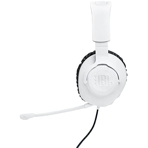 Wired Over-Ear Gaming Headset with Detachable Mic, White F690