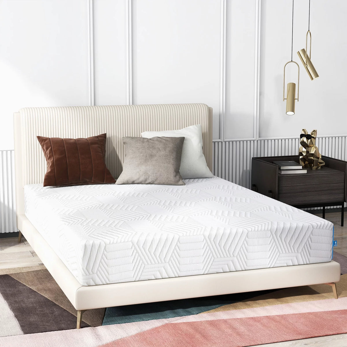 10 Inch Cooling Gel Memory Foam Twin Mattress H748671