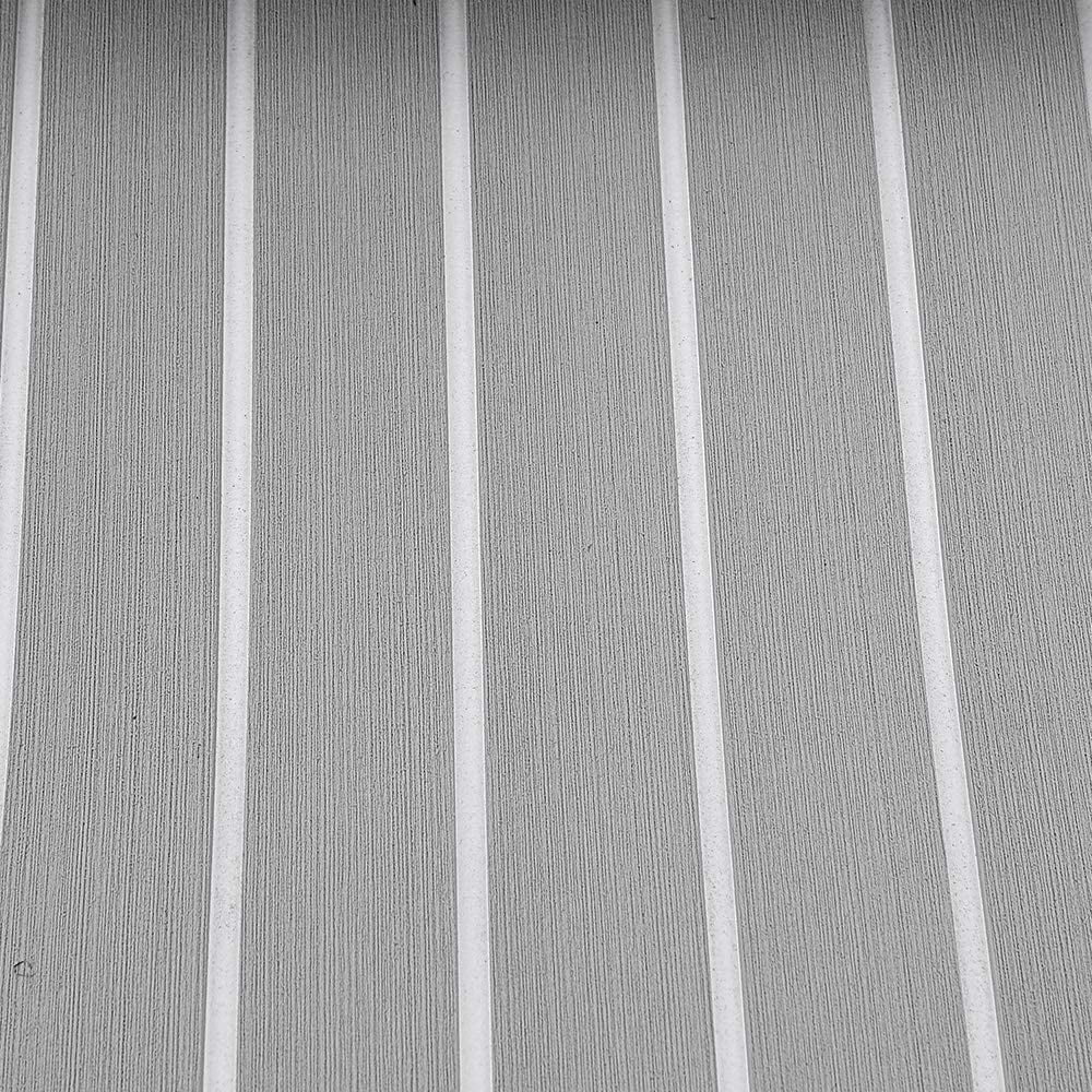 EVA Foam Faux Teak Decking Sheet Boat Flooring Mat 94.5" x 35.4" x 0.24'' W455841