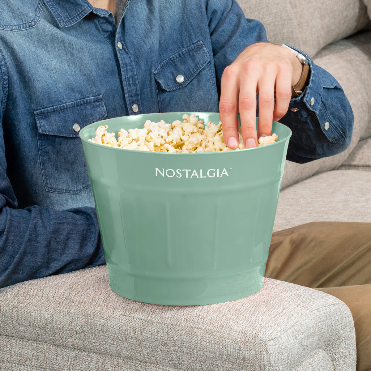 Hot Air Popcorn Maker and Bucket N59206