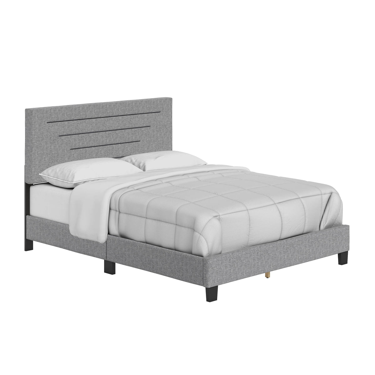 Twin Linen Bed Frame U98250