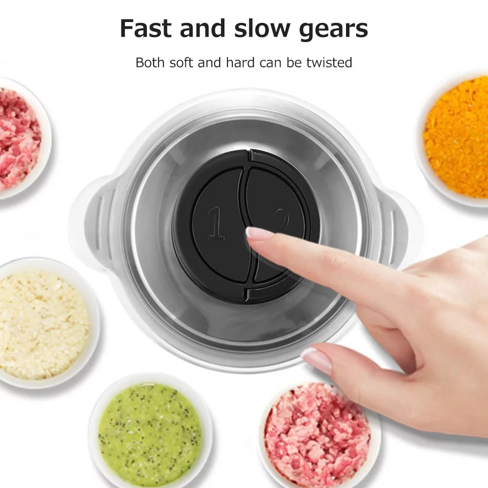 300 Watts 2L Stainless Steel Electric Food Processor C651431