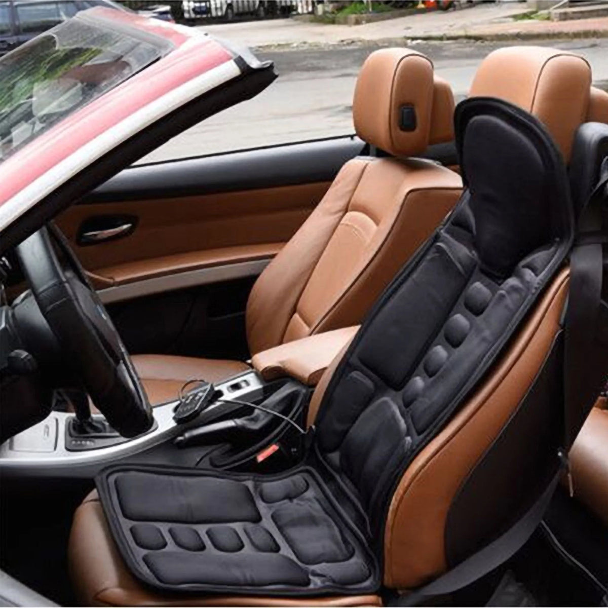 8 Vibrating Heated Massage Seat Cushion T205