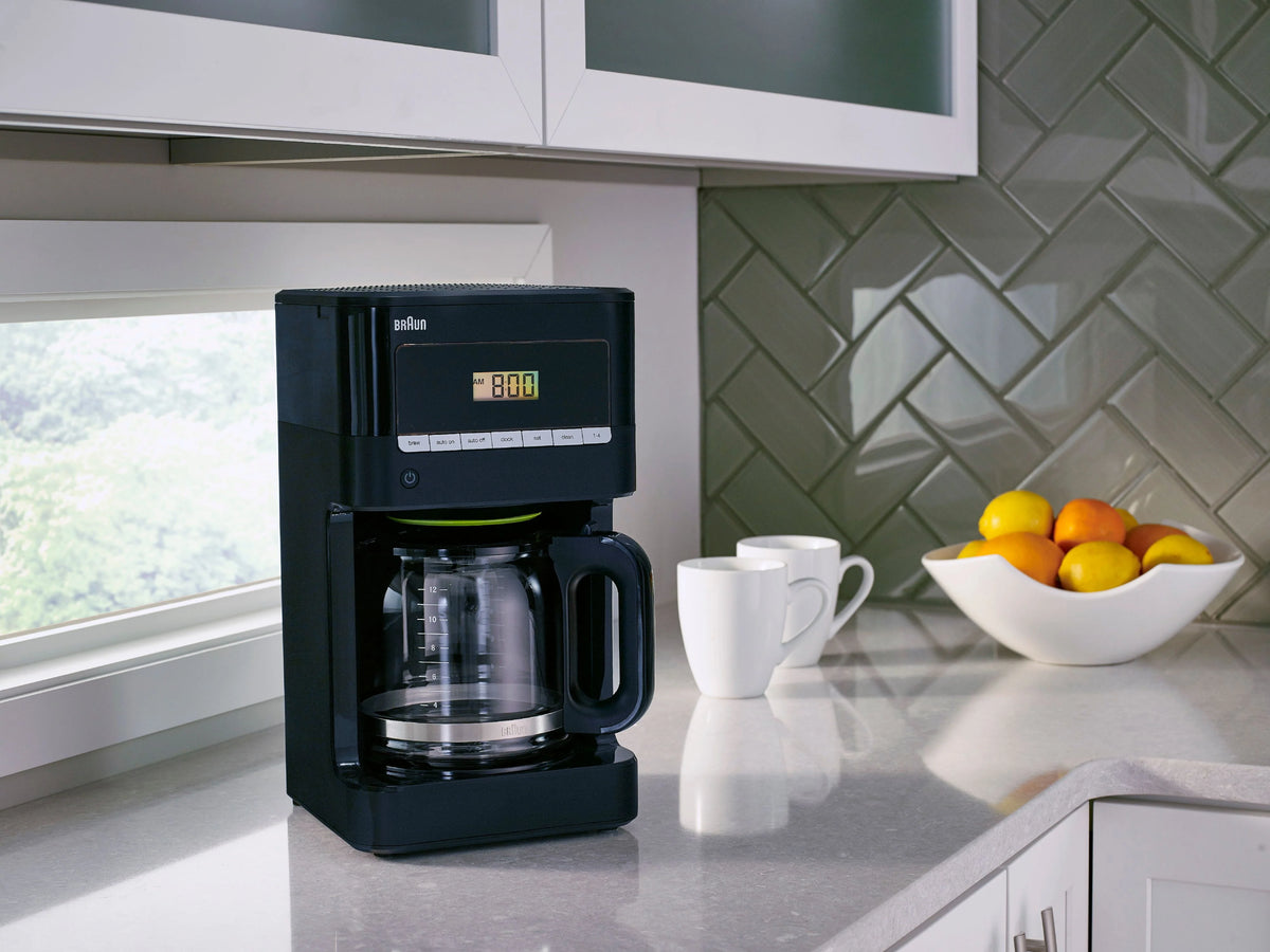 Black 12 Cup Drip Coffee Maker Q783