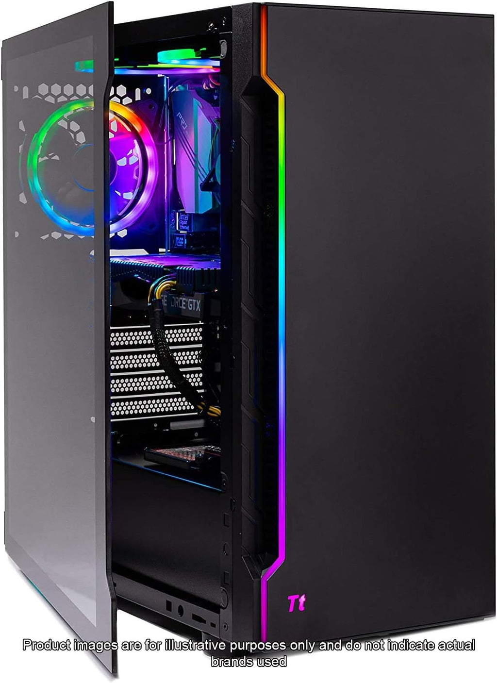 Intel Core i5 9400F 2.9GHz GTX 1650 4G 500GB SSD 8GB DDR4 3000MHz RGB Fans Windows 10 Home 64-bit 802.11AC Wi-Fi Desktop D265764