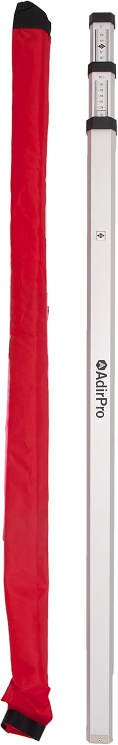 3 Meter Dual Sided Aluminum Telescopic Grade Rod with Carrying Case Z518453