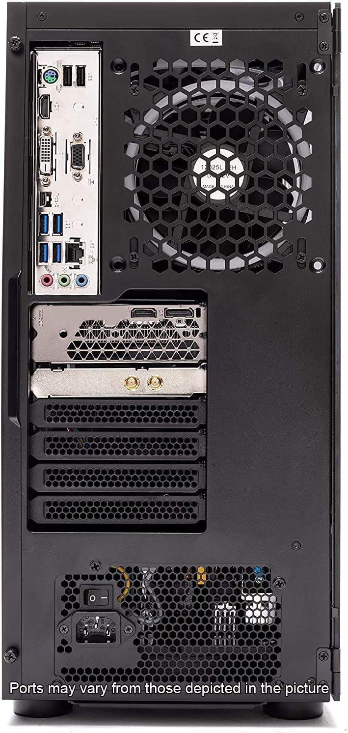 Intel Core i5 9400F 2.9GHz GTX 1650 4G 500GB SSD 8GB DDR4 3000MHz RGB Fans Windows 10 Home 64-bit 802.11AC Wi-Fi Desktop D265764
