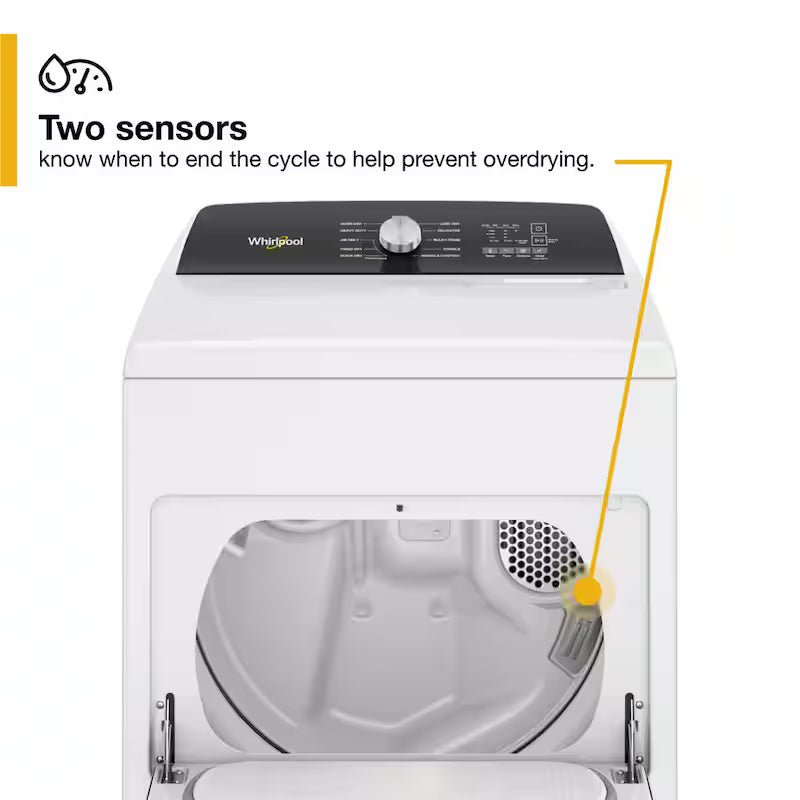 White 7 cu. ft. Electric Dryer K9979