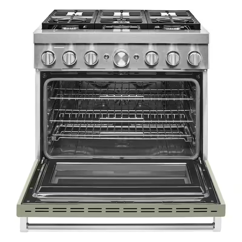 5.1 cu. ft. Dual Fuel Range with 6-Burners C25156