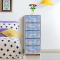 Fabric Dresser 5 Drawer W7495