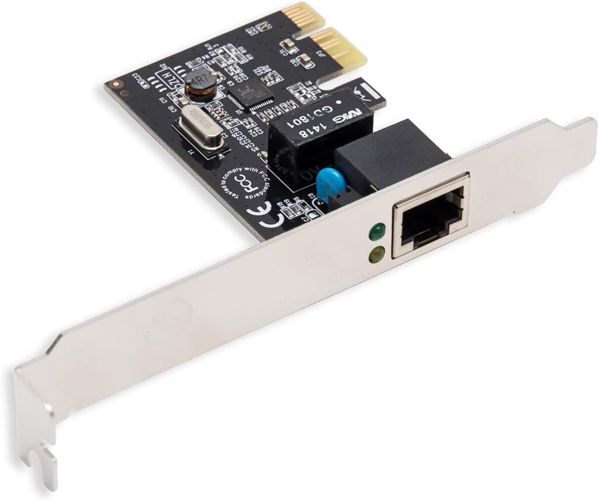 2 Port Gigabit Ethernet PCI-e x1 Network Interface Card Pack of 2 J4796