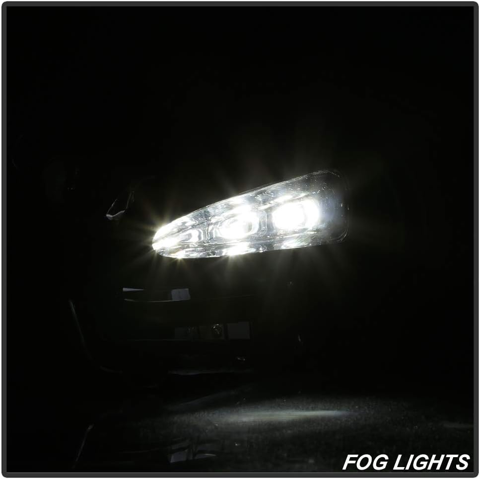 LED Bumper Fog Lights with Switch Assembly Pack of 2 T675066