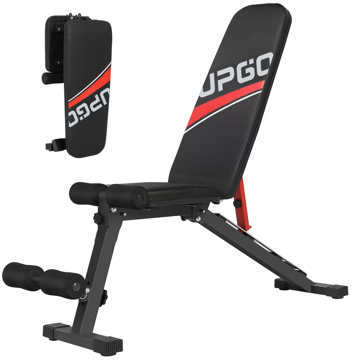 Adjustable Weight Bench 660lbs Capacity Foldable B199415