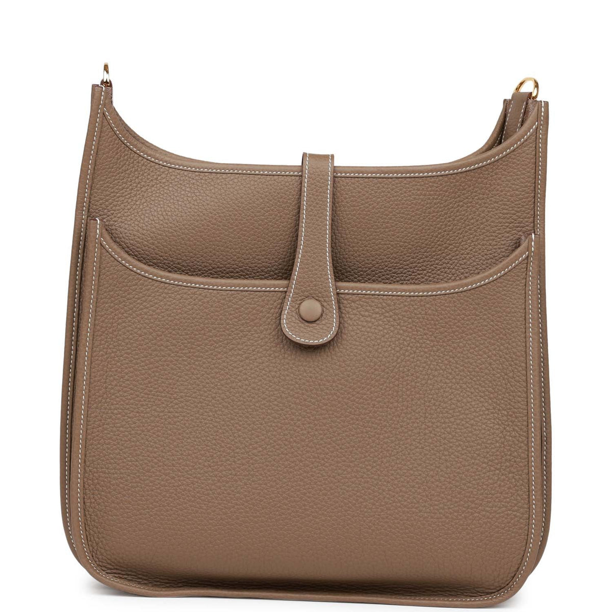 Etoupe Clemence Leather Bag P500