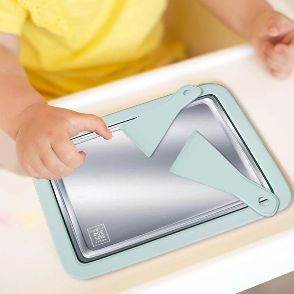 Green Portable Ice Cream Plate Maker B925