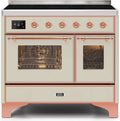 Antique White Induction Range with Electric Oven Y7769