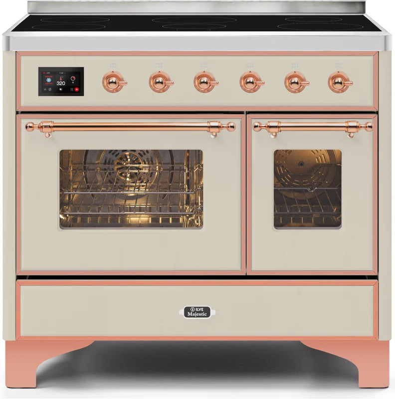 Antique White Induction Range with Electric Oven Y7769