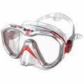 Red Metal Scuba Diving Mask M8489