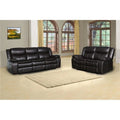 Brown Sofa Loveseat Q60576