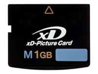 Flash memory card 1 GB xD H15231