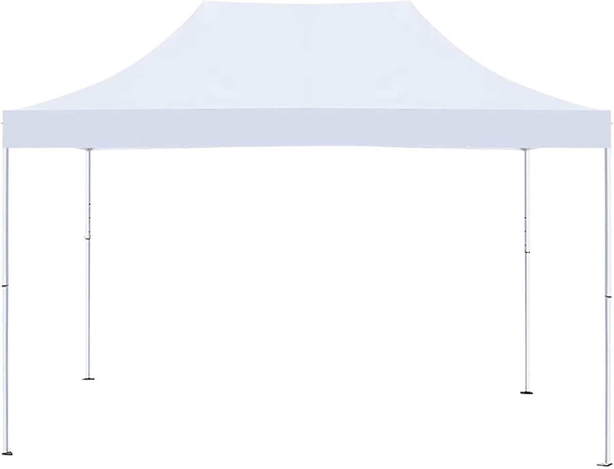 White Pop up Canopy Tent with Wheeled Bag N598495