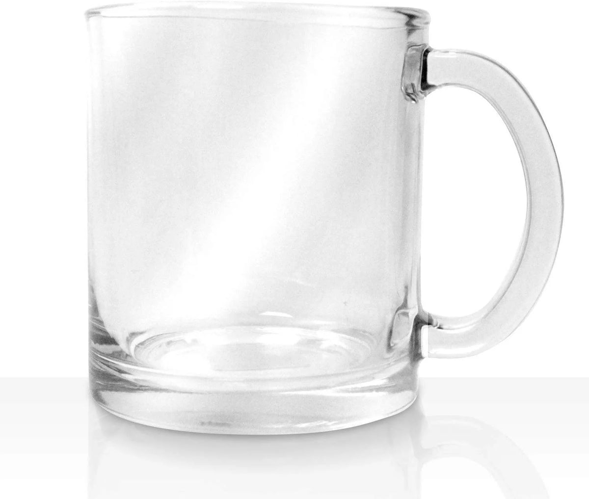 10.75 Ounce Glass Coffee Mugs, Set of 6 Z2417
