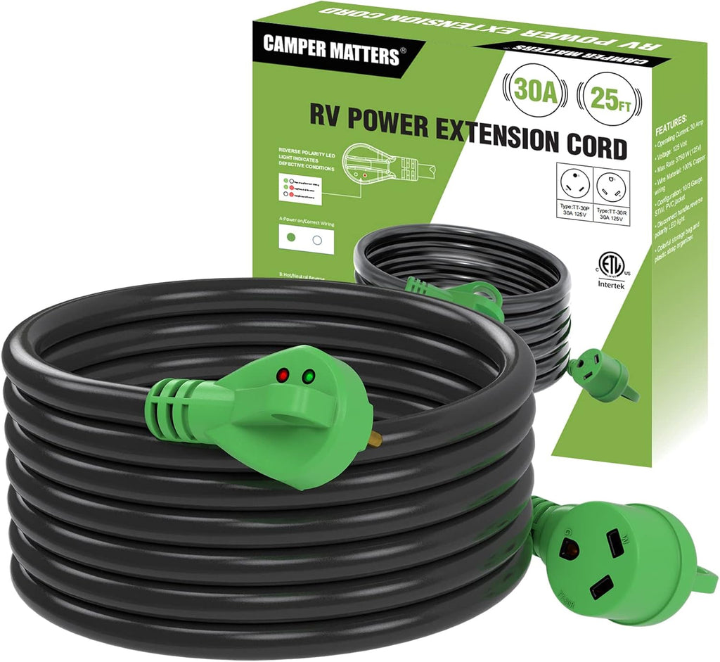 50A 25FT Detachable Power Cord with Storage Bag B7369