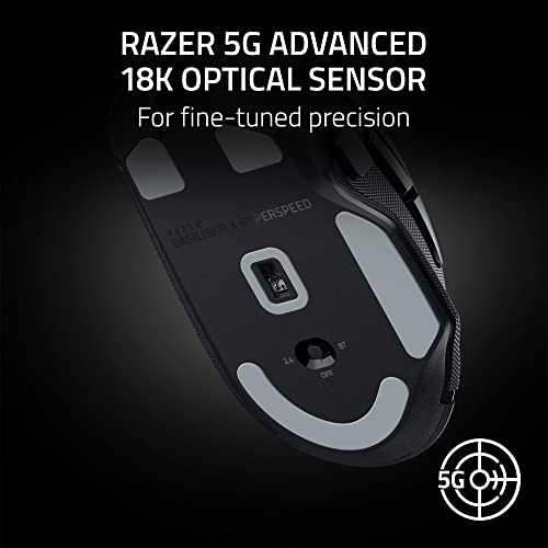 Classic Black Wireless Gaming Mouse Y688