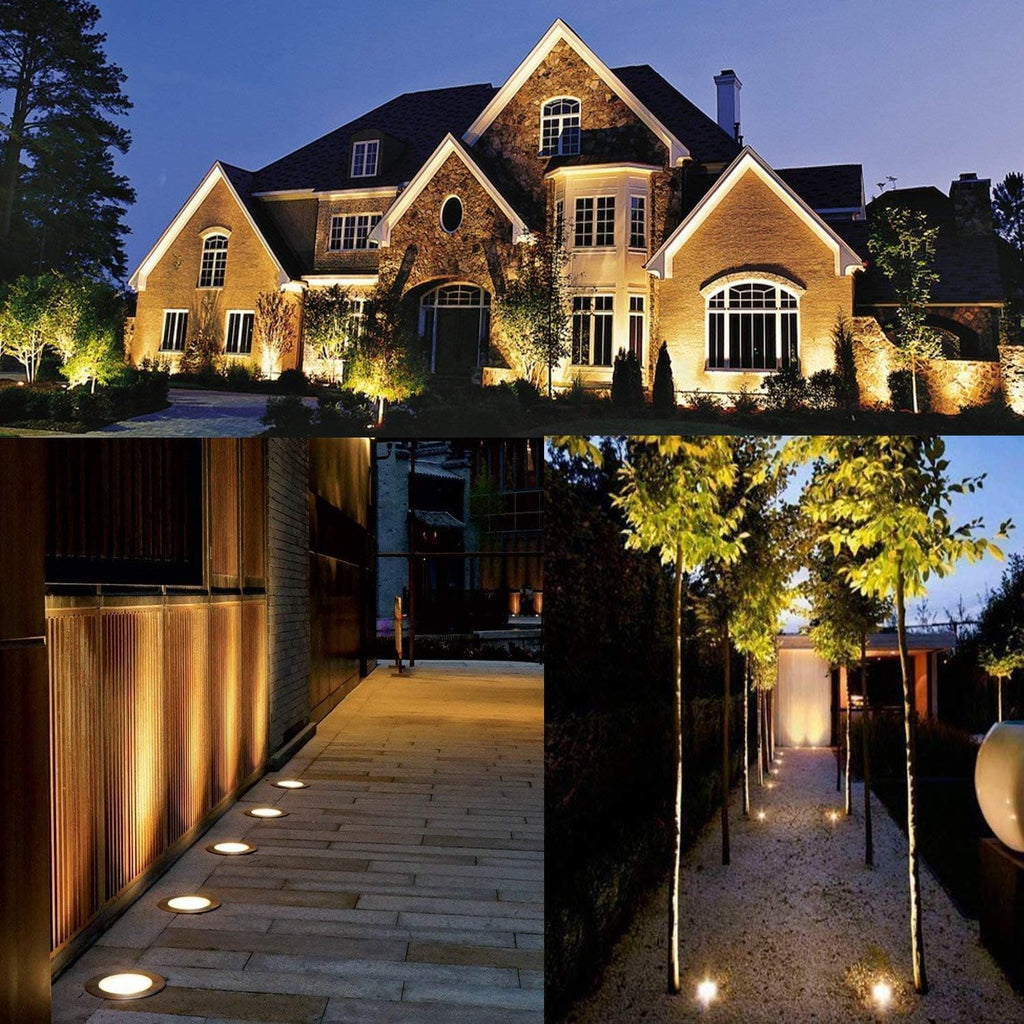 Warm White 6 Pack 3W LED Landscape Well Lights S6564