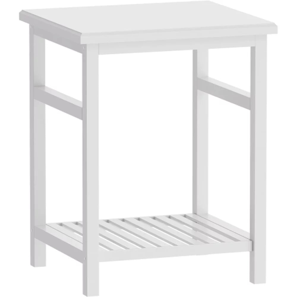 White Bamboo Nightstand E2227