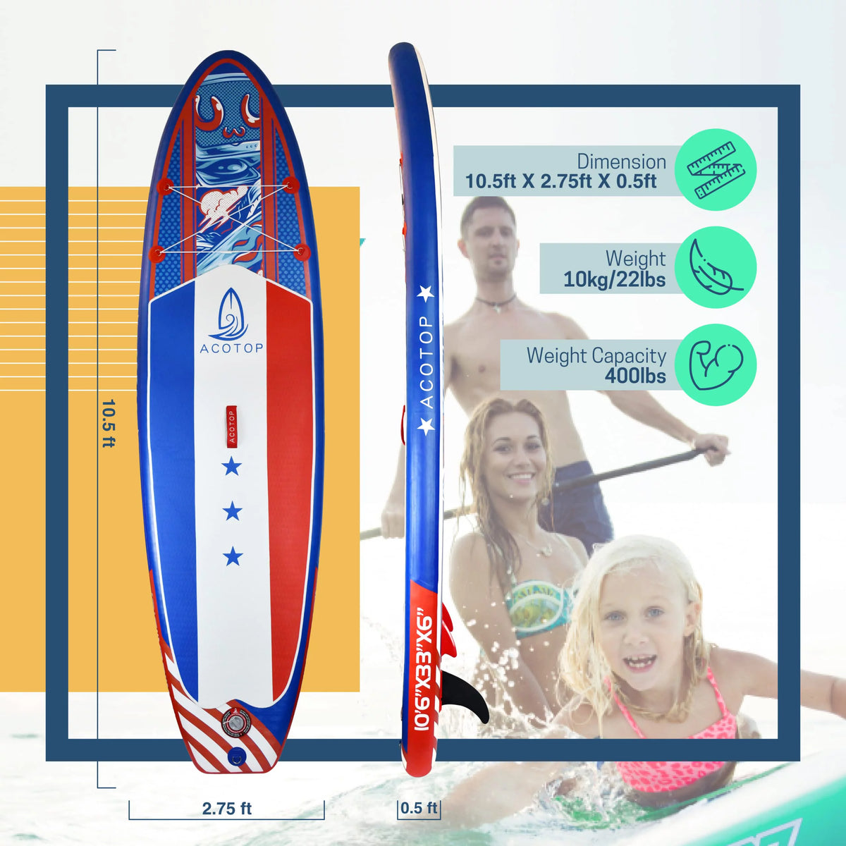 Inflatable Stand Up Paddleboard D24792
